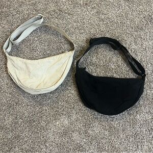 2 Uniqlo Nylon Crossbody Bags